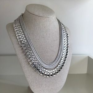 Silver Statement Necklace